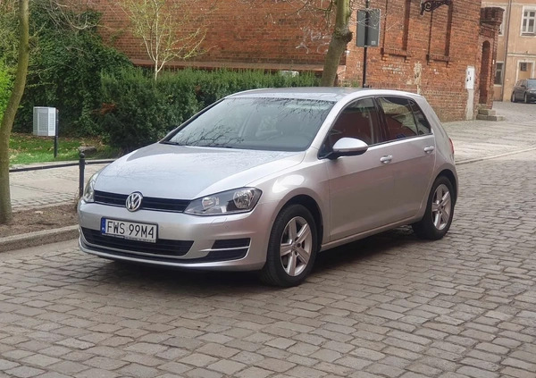 Volkswagen Golf cena 54900 przebieg: 138000, rok produkcji 2017 z Wschowa małe 407